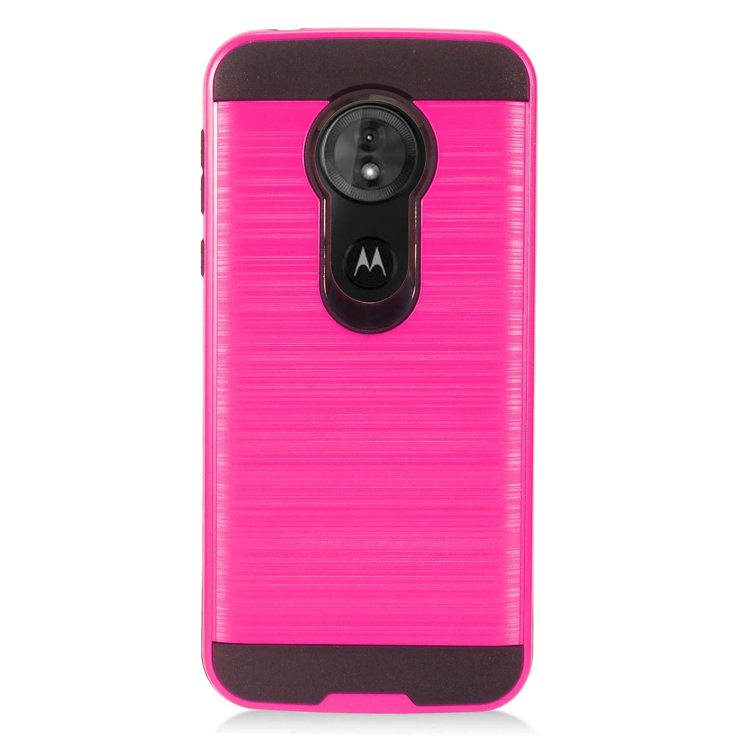 Moto G6 Play / Moto G6 Forge (MOTO G Play 6th Gen) Armor Hybrid Case (Hot Pink)